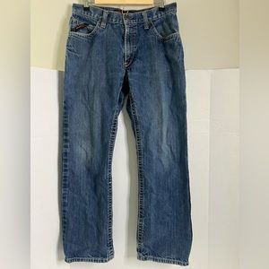 Ariat FR Low Rise M4 Straight CAT 2 2112 Mens Jeans 34x32 Flame Resistant READ